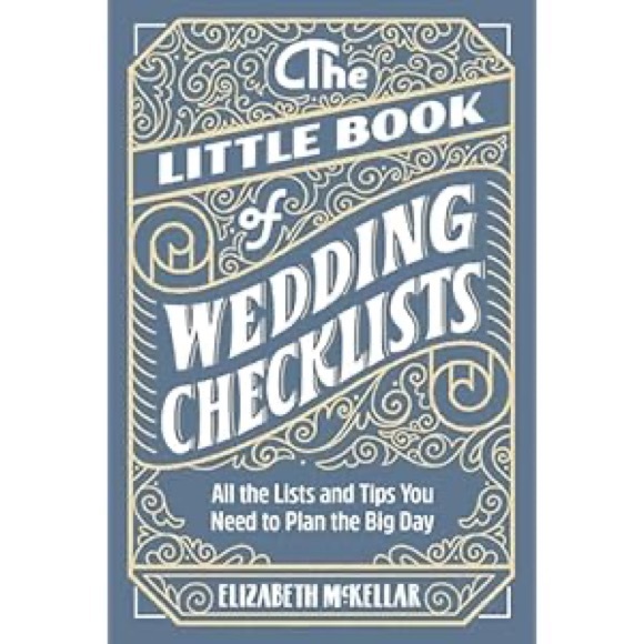 NWOT The Little Book of Wedding Checklists Planner by Elizabeth McKellar - Picture 1 of 8